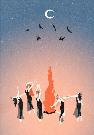 Coven Poster Plakat / 30x40cm