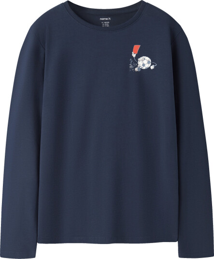 Name It Nkmvux Ls Top Navy 158 164