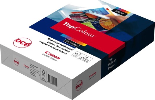 Canon Production Printing Top Color Paper Fsc Sat023   Hvit   A4 210 X 297 Mm   100 G/M²   500 Ark Vanlig Papir
