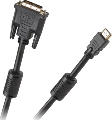 Cabletech Hdmi Dvi D Kabel 5M Svart Kpo3701 5