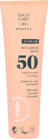 Lucia Care Sunbeam Sun Lotion Body SPF 50 150 ml