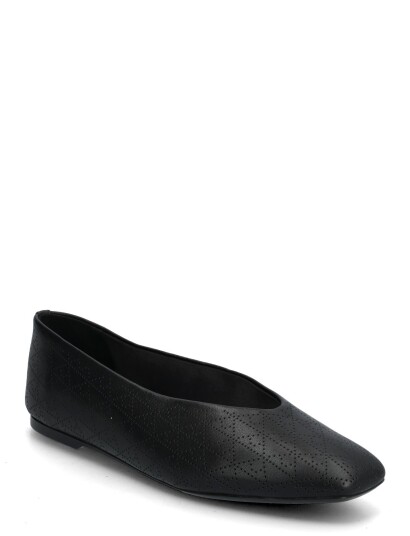 Calvin Klein Square Ballerina Aop Lth Black 38