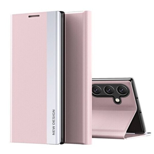 Sleep Case Pro-etui med stativ for Samsung Galaxy A36 Rosa