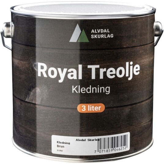 Alvdal Skurlag Treolje Royal Kledning Brun 3l