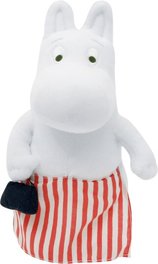 Mummitrollet Mummimamma Kosedyr 25cm Hvit