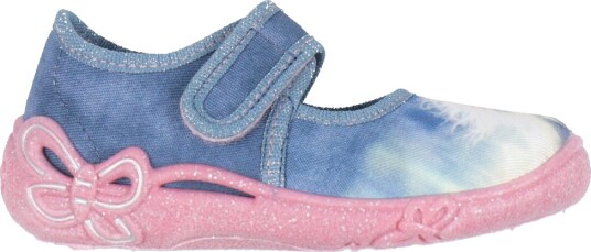 superfit Belinda tøffel blå/rosa medium superfit Belinda tøffel blå/rosa medium