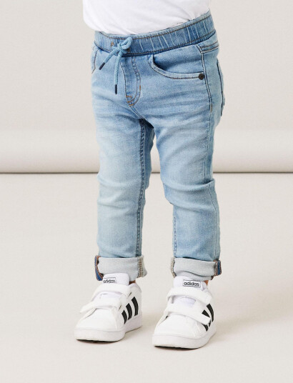 name it Nmmryan Slim Swe Jeans 2472-Th Noos - Blue - 128