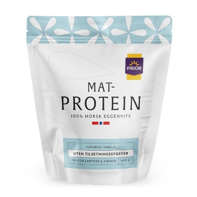 Prior Matprotein med Vanilje | Proteinrikt mellommåltid | 400 g