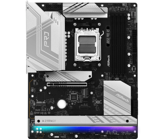 ASRock B850 Pro RS Hovedkort AM5 ATX med USB-C og DDR5 ASRock B850 Pro RS Hovedkort AM5 ATX med USB-C og DDR5