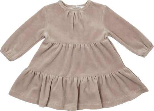 Smallstuff Kjole   Velur   Nature   Smallstuff   1 år 80   Kjole   Beige