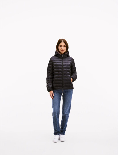 Tommy Hilfiger Lw Padded Global Stripe Jacket - Navy - XXS