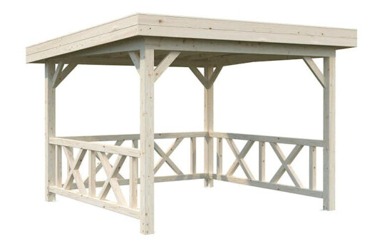Paviljong Palmako Lenna 8,3 m2 Set 301 Paviljong Palmako Lenna 8,3 m2 Set 301