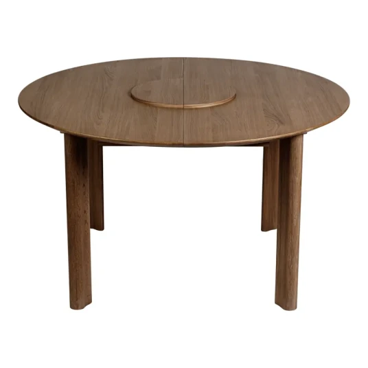 Umage Comfort Circle Spisebord med uttrekk Dark Oak