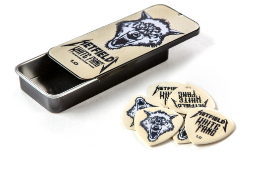 Dunlop Hetfield's Hvit Pick 1,00 Dunlop Hetfield's Hvit Pick 1,00