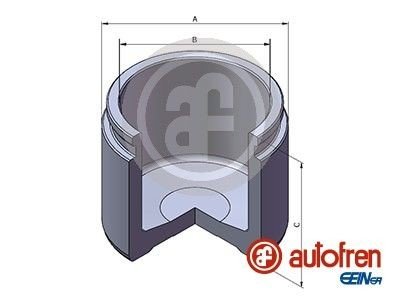 Autofren Seinsa Stempel bremsecaliper AUTOFREN SEINSA D02533