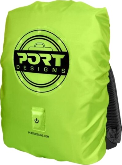 Port Be Visibl Regndekke Til Ryggsekk For Notebook Gul