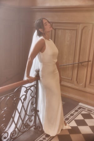 Bubbleroom Occasion Cilia Sleeveless Wedding Gown White 36 Bubbleroom Occasion Cilia Sleeveless Wedding Gown White 36