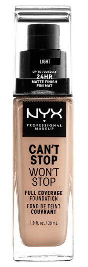 NYX Can't Stop Won't Stop Foundation Light 30 ml Foundation