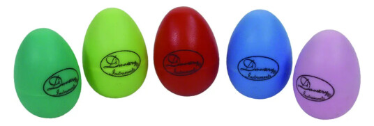 DIMAVERY egg shaker color sorted/pair DIMAVERY egg shaker color sorted/pair