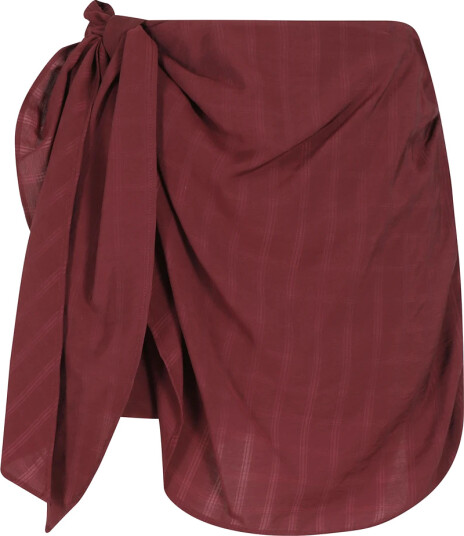 Isabelle Blanche Dame Skjørt Rød M, Isabelle Blanche Dame Skjørt Rød M,