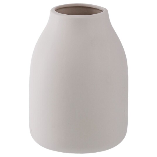 Vase Rezal; 13x17.6 cm (ØxH); Hvit
