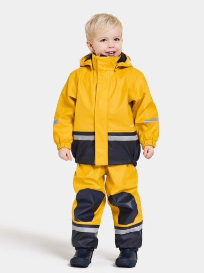Didriksons Kids' Boardman C Set 100, Oat Yellow Didriksons Kids' Boardman C Set 100, Oat Yellow