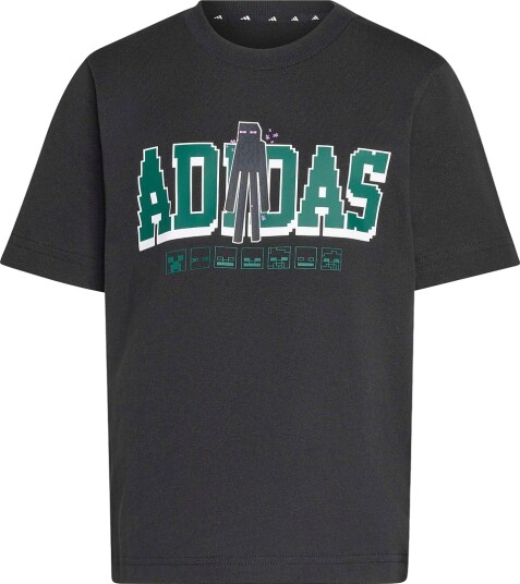 adidas Performance T-skjorte - Svart m. Minecraft - adidas Performance - 10 år (140) - T-skjorte