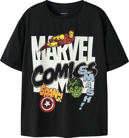 Name It T skjorte Marvel NkmAlfi Black Name It 13 14 år (158 164) T skjorte Hvit Rosa Svart