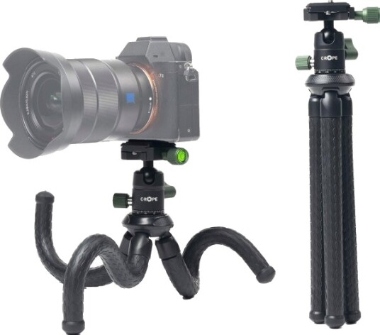 C-Rope Creatorpod Fleksibelt Stativ Med 360° Kulehode 30 Cm Retail (Crp-Cpd-Blk)