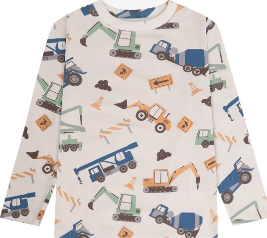 Minymo T Shirt Ls Aop SEEDPEARL 104 Minymo T Shirt Ls Aop SEEDPEARL 104