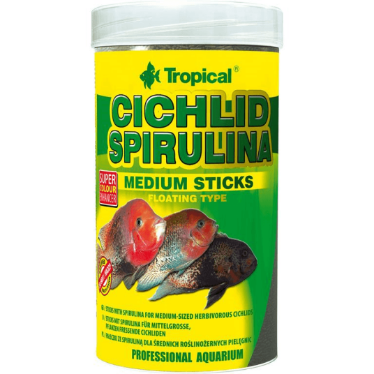 Tropical cichlid spirulina medium 250ml