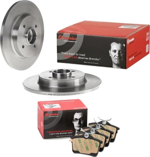 Bremseskiver og -klosser BREMBO BRB3405N0346