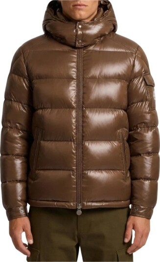 Moncler Herre Jakker Brun M,