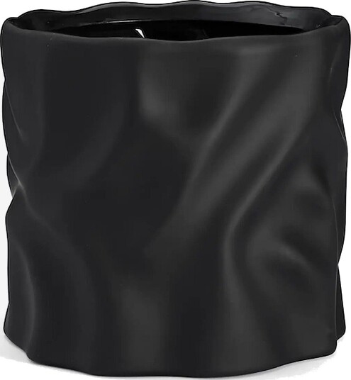 Cooee Design Drift Desert Flowerpot Medium Black BLACK M