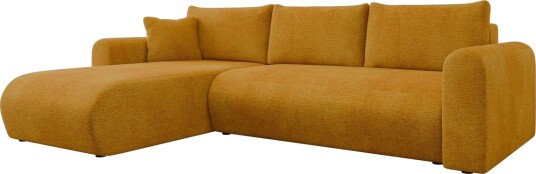 Tacon Sovesofa Med 3 Seters Divan   Gul
