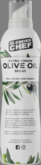 Slender Chef Extra Virgin Olive Oil Cooking Spray - 200 Ml