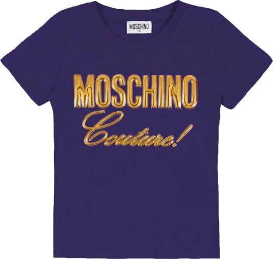 Moschino T skjorte Navy m. Gull Moschino 5 år 110 T skjorte Blå Moschino T skjorte Navy m. Gull Moschino 5 år 110 T skjorte Blå