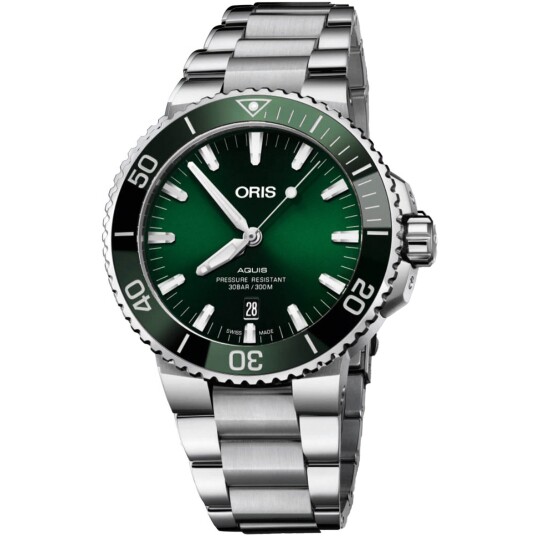 Oris Aquis Date 43,5mm Green