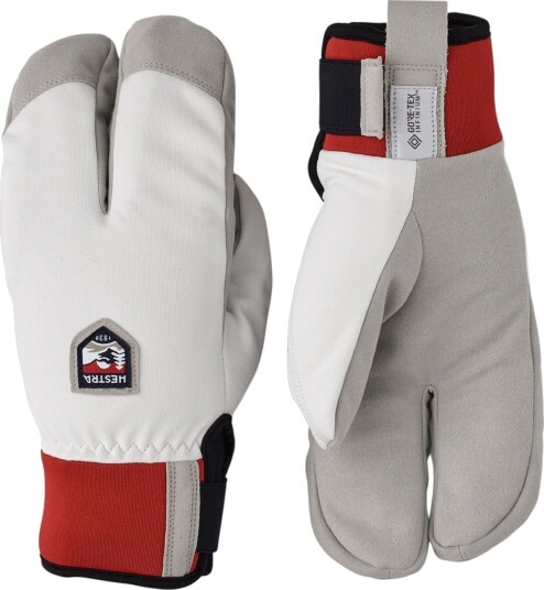 Hestra W.S. Wool Terry Split, Hansker, Offwhite 6