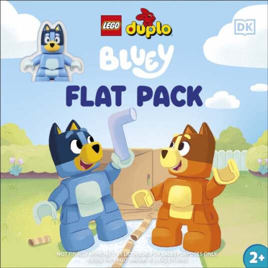 LEGO DUPLO Bluey Flat Pack  With LEGO DUPLO Bluey Figure!