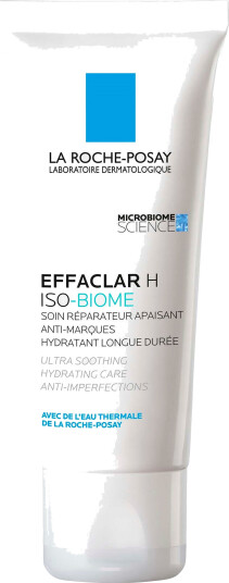 La Roche-Posay Effaclar H Iso-Biome Dagkrem 40 ml for Fet og Sensitiv Hud La Roche-Posay Effaclar H Iso-Biome Dagkrem 40 ml for Fet og Sensitiv Hud