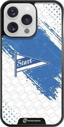 Phonecases3D iPhone 13 Pro IK Start 3D mobildeksel, svart