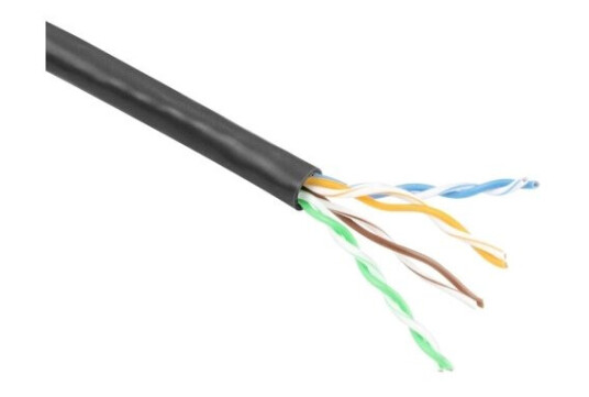 Act Cat6 U/Utp Stranded Patch Black 100 M. Type: 100 M Reel Black C6 U/Utp Patch Pvc Black 100M (Ep890h)