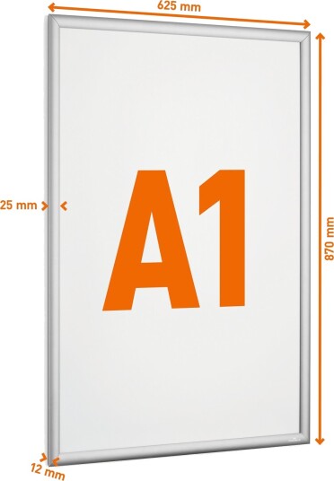 Klikkramme Aluminium Outdoor A1