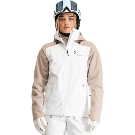 Bergans Of Norway Bergans Women's Oppdal Insulated Shell Jacket Arctic White/sandstone XS
