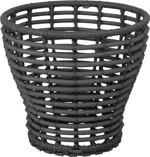 Cane line Basket sofabordunderstell Graphite Bordplate kjøpes separat Svart