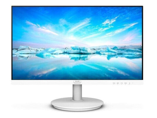 Philips V-line 24" Full HD IPS Skjerm med Hvit Design 241V8AW