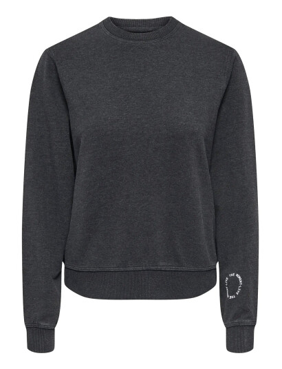 Only Play Onpmi Life On Ls Loose Swt Grey M Only Play Onpmi Life On Ls Loose Swt Grey M