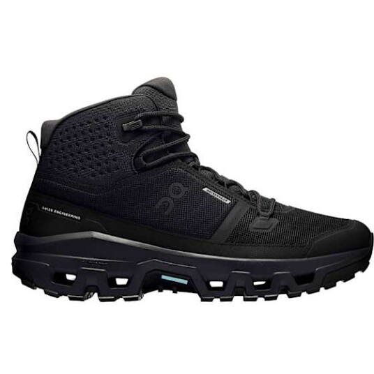 On Mens Cloudrock Mid Waterproof Black/Black 42" On Mens Cloudrock Mid Waterproof Black/Black 42"