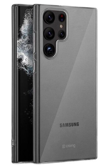 Crong Crystal Slim Cover - Protective Case For Samsung Galaxy S22 Ultra (Clear)